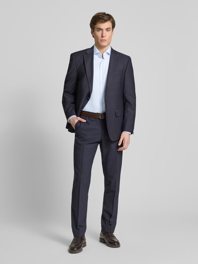 Profuomo Regular Fit Business-Hemd mit Kentkragen Blau 1