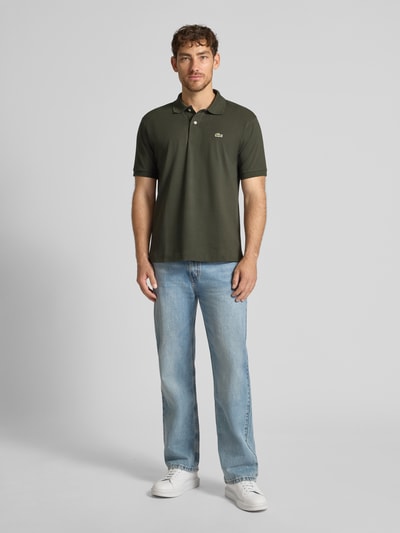 Lacoste Regular fit poloshirt van puur katoen Olijfgroen - 1