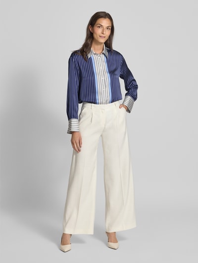 Mango Regular Fit Hemdbluse mit Manschetten Modell 'SHIRTY' Blau 1