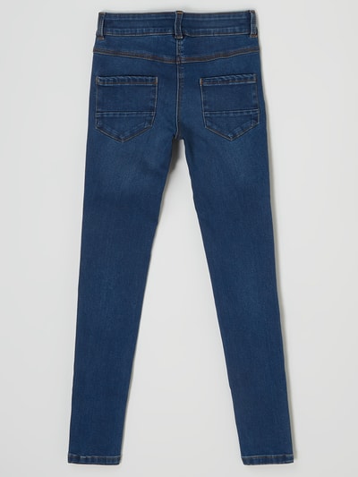 Tom Tailor Jeansy o kroju skinny fit z dodatkiem streczu model ‘Lissie’ Jeansowy niebieski 3