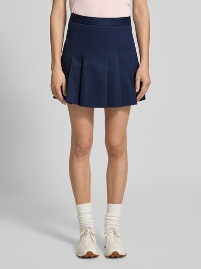Lacoste Sport Mini-Rock aus Baumwoll-Mix Dunkelblau 4