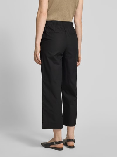 Stefanel Relaxed fit culotte van puur katoen Zwart - 5