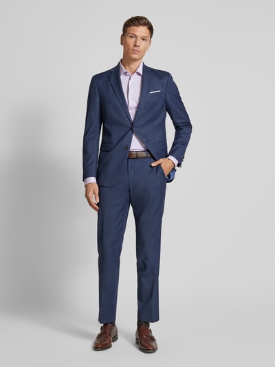 BOSS Slim Fit Business-Hemd mit Kentkragen Modell 'Hank' Purple 1