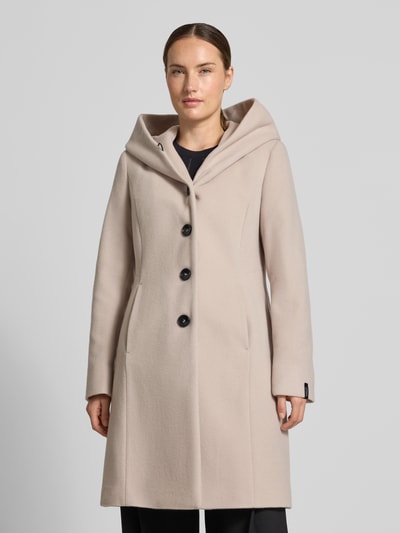Milo Coats Mantel aus Schurwoll-Mix mit Kaschmir-Anteil Modell 'Bella' Sand 4