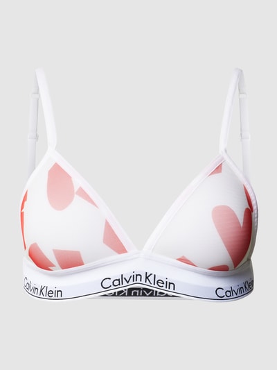 Calvin Klein Underwear BH mit Allover-Muster Rot 1