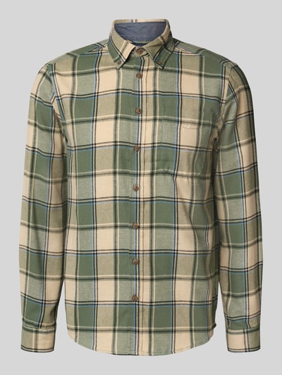 Blend Regular fit vrijetijdsoverhemd met button-downkraag, model 'DAG’ Lichtgroen - 2