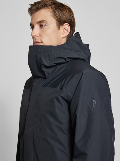 PEAK PERFORMANCE Jacke mit Kapuze Modell 'Treeline' Black 3