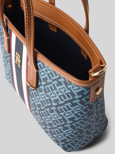 Tommy Hilfiger Torebka z imitacji skóry Ciemnoniebieski 5