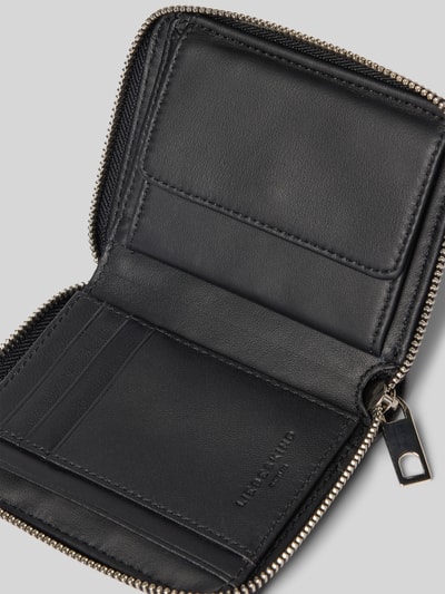 LIEBESKIND BERLIN Portemonnaie mit Label-Detail Modell 'Conny' Black 3