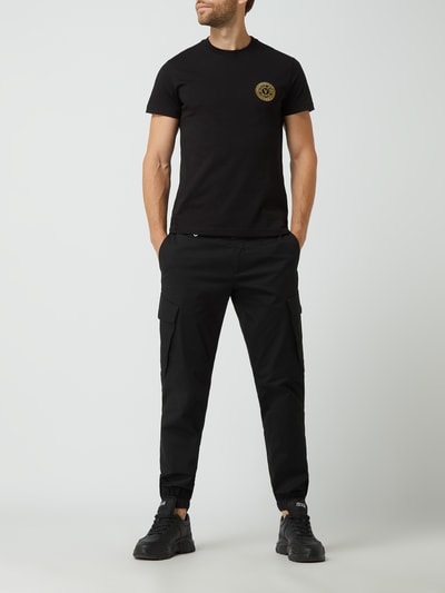 Versace Jeans Couture T-Shirt aus Baumwolle Black 1