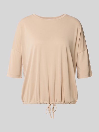 Christian Berg Woman T-Shirt aus Modal-Mix mit Tunnelzug Mud 2