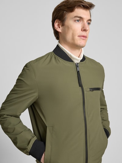 Strellson Jacke mit Stehkragen Modell 'Clearwater Flex' Khaki 3