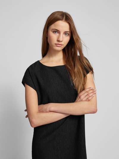 Esprit Midi-jurk met ronde hals Zwart - 3