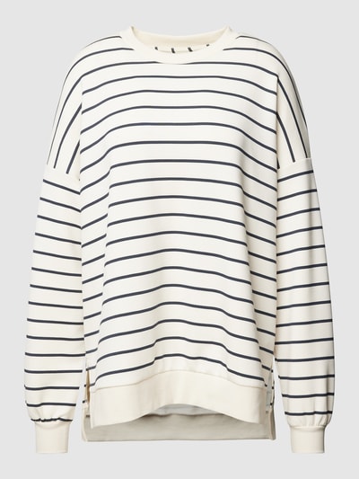 Soyaconcept Sweatshirt met streepmotief, model 'BARNI' Marineblauw - 2