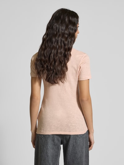 Marc O'Polo Shaped Fit T-Shirt aus reiner Baumwolle  Altrosa 5