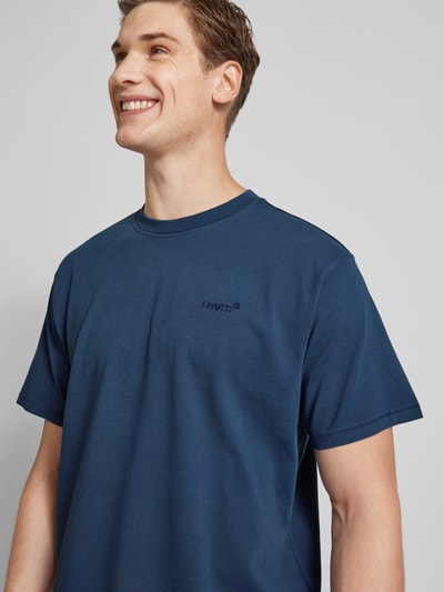 Levi's® T-Shirt mit Rundhalsausschnitt Modell 'VINTAGE' Dunkelblau 3