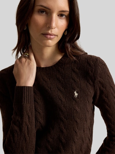 Polo Ralph Lauren Regular Fit Pullover mit Logo-Stitching Black 3