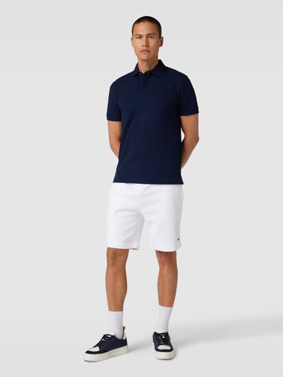 Lacoste Sweatshorts mit Label-Applikation Weiss 1