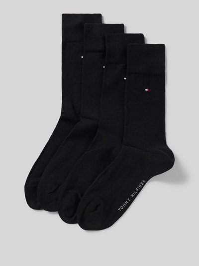 Tommy Hilfiger Socken aus Baumwoll-Mix im 4er-Pack Black 1