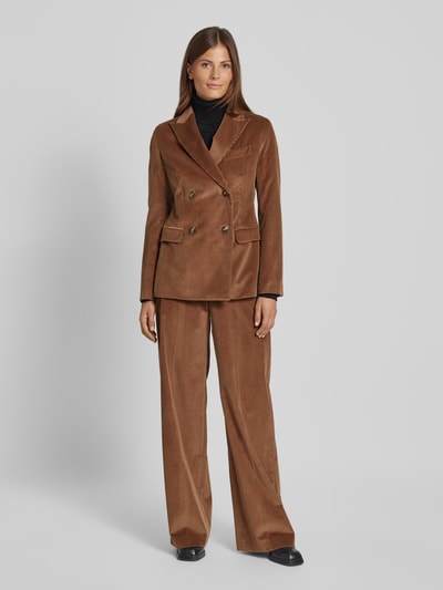 Weekend Max Mara Blazer met reverskraag, model 'KATANGA' Hazelnoot - 1