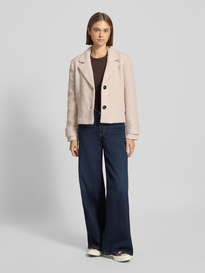 Only Kurtka o kroju regular fit z futerkiem model ‘VALERIA’ Piaskowy 1