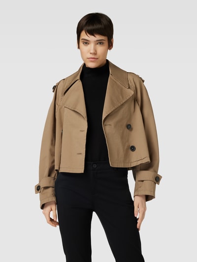 Drykorn Relaxed fit jack 3/4-mouwen, model 'ANS' Beige - 4