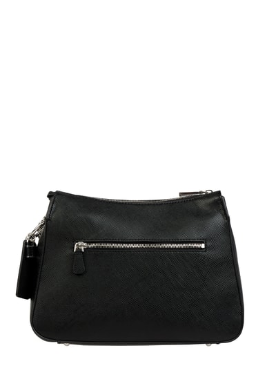 Guess Hobo Bag mit Logo-Applikation Modell 'Cordelia' Black 3