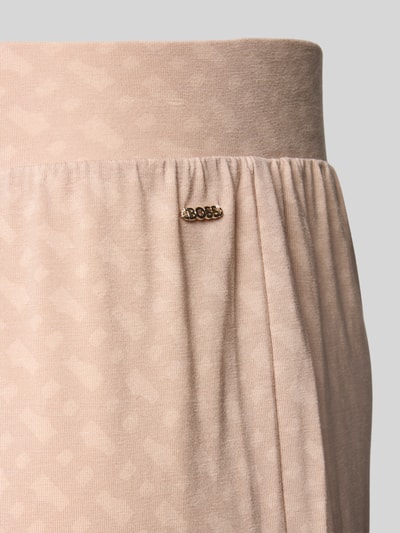 BOSS Relaxed fit pyjamabroek van lyocellmix  Beige - 2