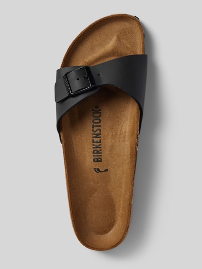 Birkenstock Slippers met doornsluiting, model 'Madrid' Zwart - 4