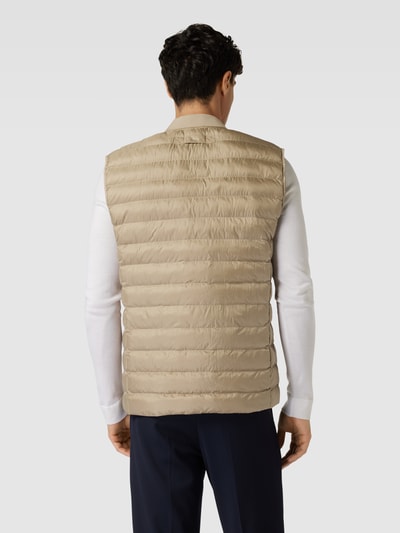 Gant Bodywarmer met opstaande kraag Beige - 5