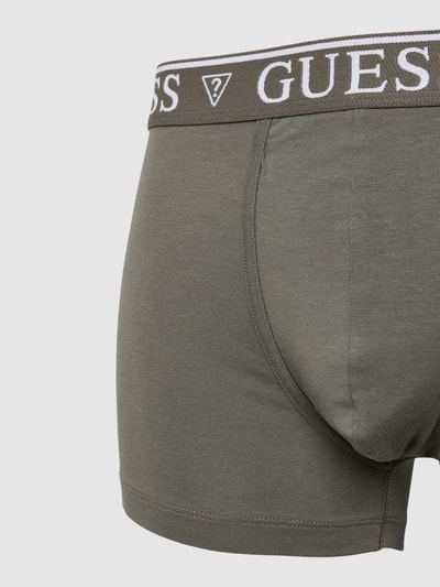 Guess Boxershort met elastische band, model 'BARNEY CASH COUNTER' Donkergrijs - 2