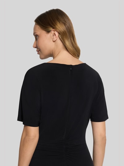 Vera Mont Cocktailjurk met plooien in de taille Zwart - 6