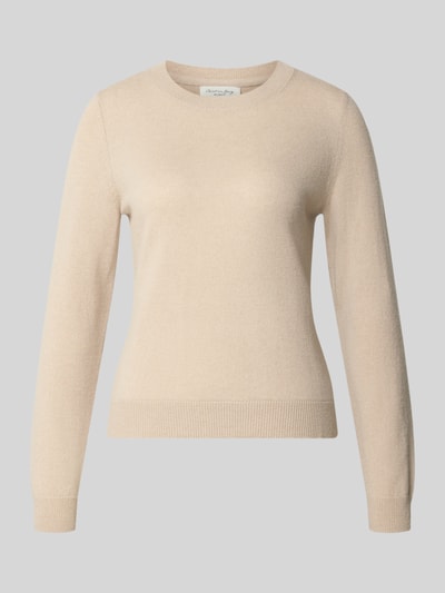 Christian Berg Woman Slim Fit Strickpullover aus reinem Kaschmir Beige 1