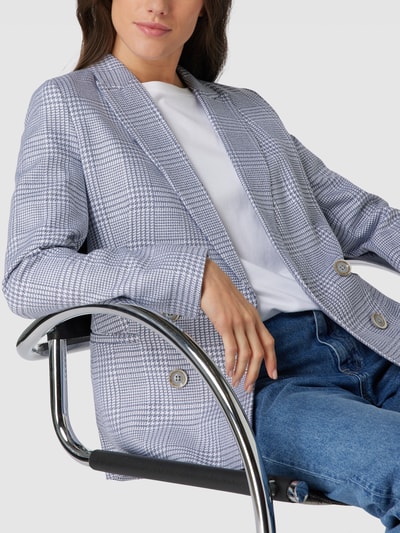 Christian Berg Woman Selection Blazer mit Allover-Muster Marine 3