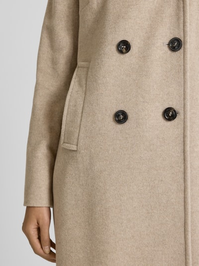 Gil Bret Wollmantel mit Kaschmir-Anteil Beige Melange 3