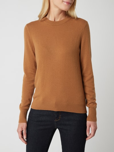 Jake*s Casual Pullover van kasjmier Camel - 4