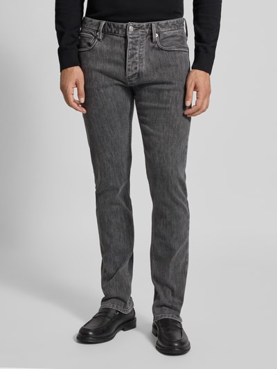 Emporio Armani Jeans mit 5-Pocket-Design Hellgrau 4