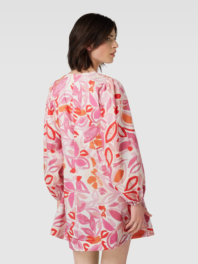 JAKE*S STUDIO WOMAN Mini-jurk met bloemenmotief Roze - 5