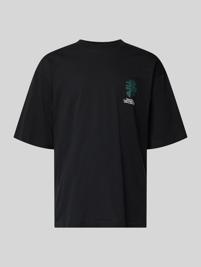 Wood Wood T-Shirt mit Rundhalsausschnitt Modell 'Gary' Black 2