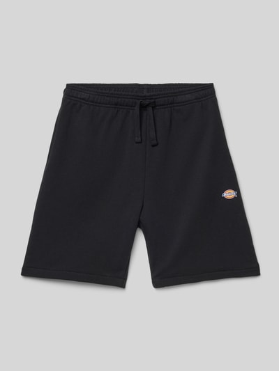 Dickies Regular Fit Sweatshorts mit Label-Print Modell 'MAPLETON' Black 1