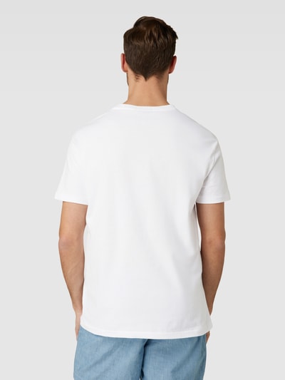 Polo Ralph Lauren T-shirt o kroju classic fit z nadrukiem z motywem Złamany biały 5