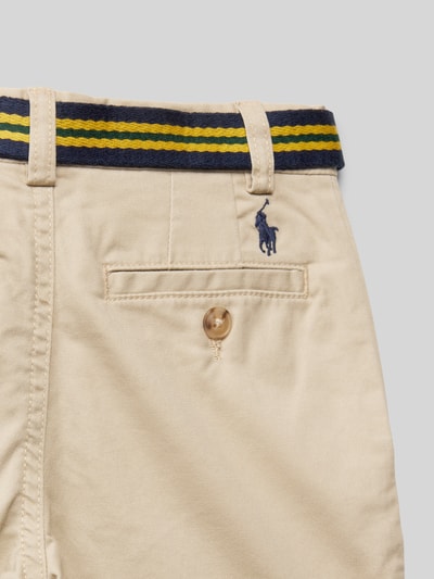 Polo Ralph Lauren Kids Korte broek met steekzakken, model 'BEDFORD' Beige - 2