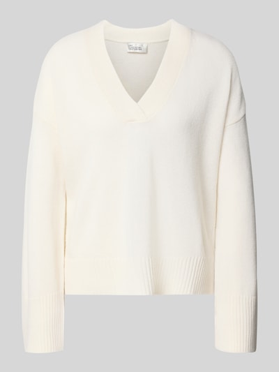 My Essential Wardrobe Gebreide pullover met kasjmier Offwhite - 2