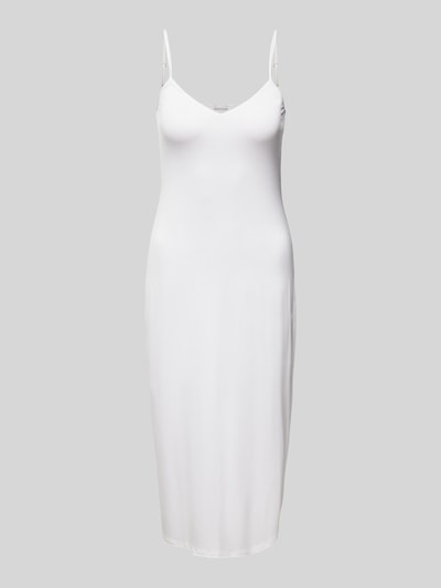 Hanro Unterkleid mit V-Ausschnitt Offwhite 1