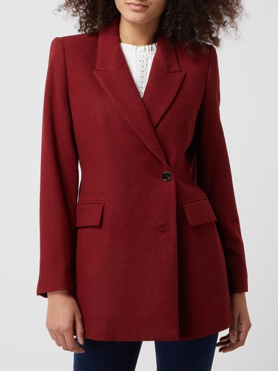 Mango Blazer mit 2-Knopf-Leiste Modell 'Coach' Rot 4