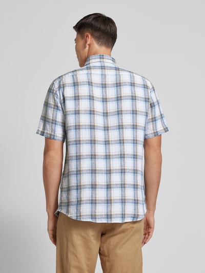 Brax Vrijetijdsoverhemd met button-downkraag, model ‘Dan’ Geel - 5