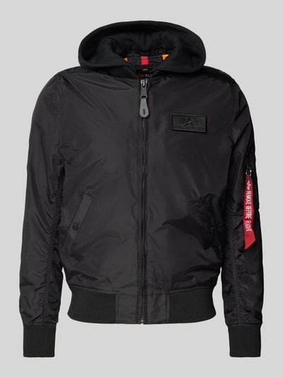 Alpha Industries Kurtka z naszywką z logo Czarny 1