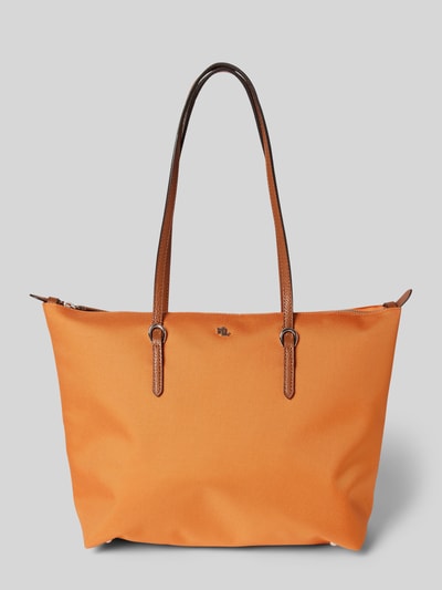 Lauren Ralph Lauren Handtasche mit Label-Applikation Modell 'KEATON' Orange 2