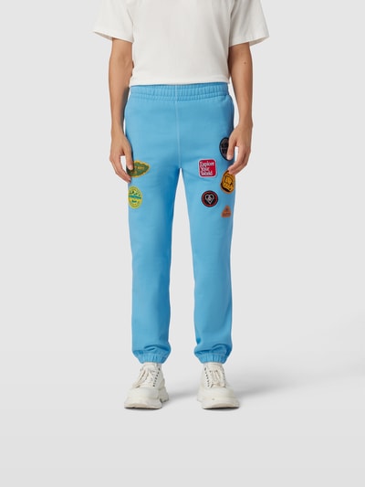 Billionaire Boys Club Sweatpants mit Motiv-Patches Tuerkis 4