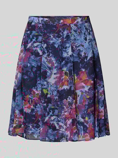 Lauren Ralph Lauren Minirock in A-Linie Modell 'SHASLEY' Bleu Melange 2